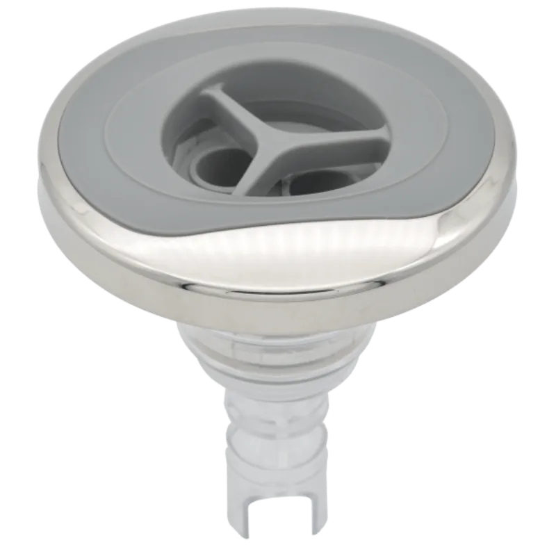 E Style 4" Stainless Steel Twin Pulse Jet