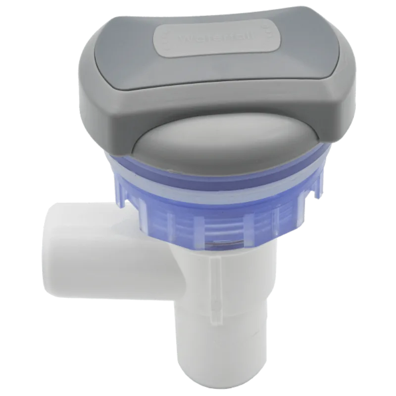 E Style Water/Air Control 1" Standard Grey (RX Series, EQ Lites, EQ Pros)