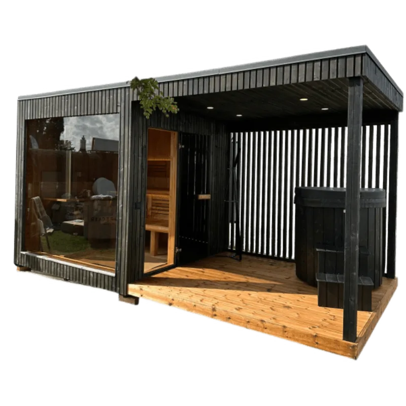 Family Home Sauna Terrace