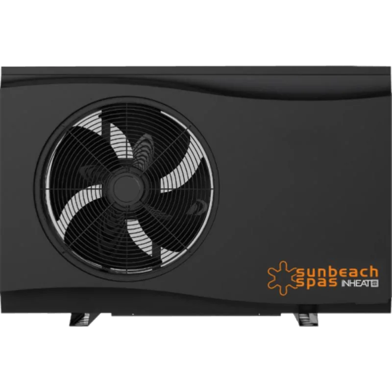 iNHEAT 14kW Heat Pump Inverter Pro Black - Best for Swimspas
